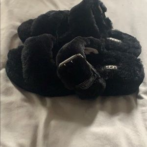 Ugg Black Slippers Size 6, Brand New With Out Tags